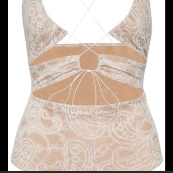 NWT For Love and Lemons Romy Bodysuit - Picture 5 of 17